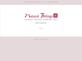 natural-feelings.de website preview