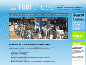 tgb-fitness.de website preview