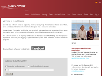 fascial-fitness.de website preview