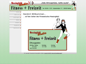 fitness-studio-messingfeld.de website preview