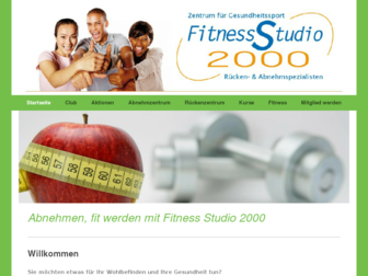 fitness-studio-2000.de website preview
