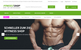 fitness-shop.at website preview