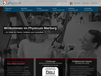 physicum-marburg.de website preview