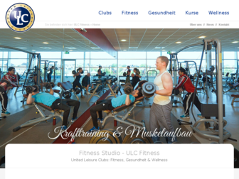 ulc-fitness.de website preview