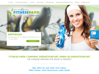 fitnessparkcompany.de website preview