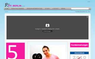 fitinberlin.com website preview