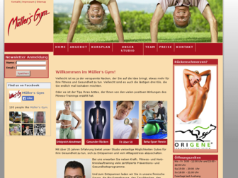 muellers-gym.de website preview