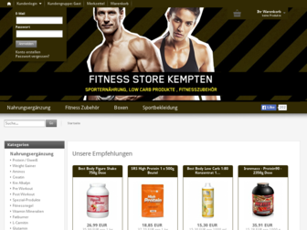 fitness-store-kempten.de website preview