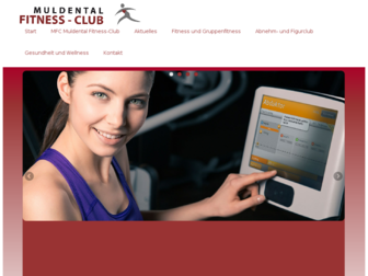 muldental-fitnessclub.de website preview