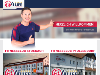 fitness4life.de website preview