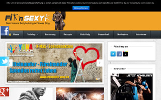 fitnsexy.de website preview