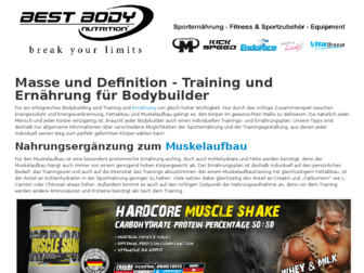 bodybuilding-pro.de website preview