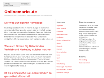 onlinemarks.de website preview