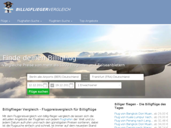 billig-flieger-vergleich.de website preview