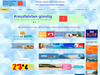 urlaubsflug.net website preview
