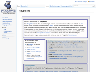 pflegewiki.de website preview