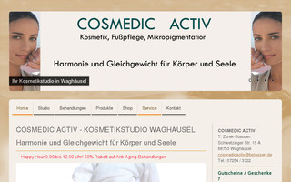 cosmedicactiv.de website preview