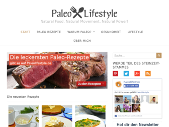 paleolifestyle.de website preview