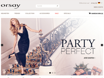 orsay.com website preview