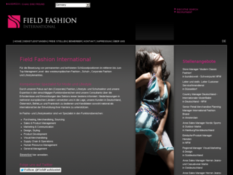 field-fashion.de website preview