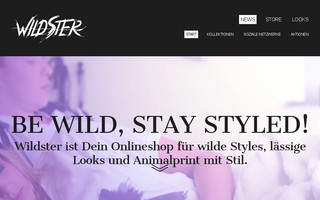 wildster.de website preview