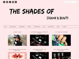 shades-of-fashion.com website preview