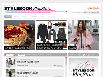 blogstars.stylebook.de website preview