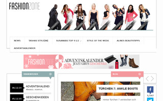 fashionzone.de website preview