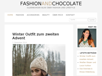 fashionandchocolate.de website preview