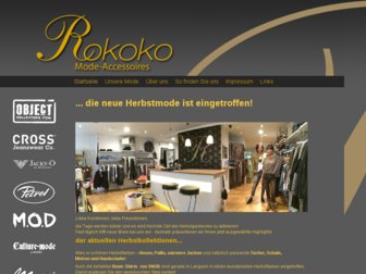 rokoko-mode.de website preview