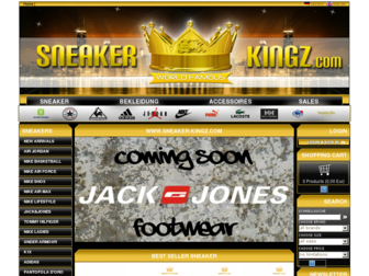 sneaker-kingz.com website preview