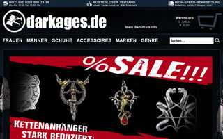 darkages.de website preview