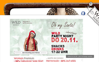 wild-munich.com website preview