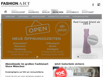 fashionart-muenchen.de website preview