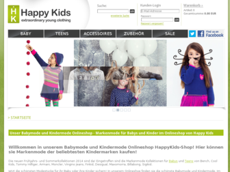 happykids-shop.de website preview