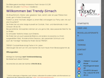 trendy-sirnach.com website preview