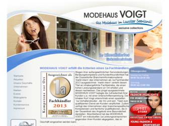 modehaus-voigt.de website preview