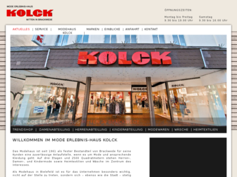 kolck-modehaus.de website preview