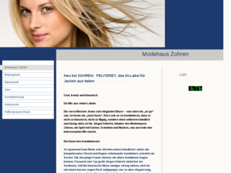 modehaus-zohren.de website preview