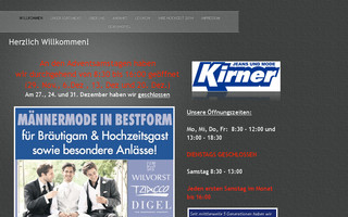 modehaus-kirner.de website preview