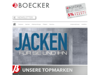 boecker-mode.com website preview