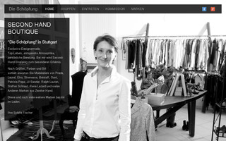 secondhand-boutique.com website preview