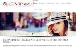 secondprimo.de website preview