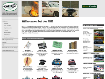 fhr-online.de website preview