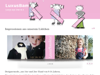 luxusbambini.de website preview