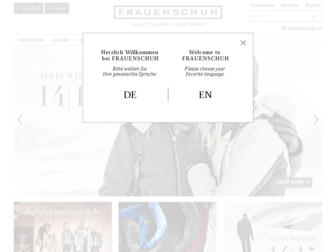 frauenschuh.com website preview