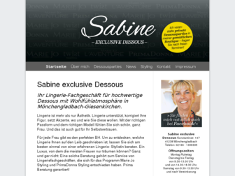 sabine-exclusive-dessous.de website preview