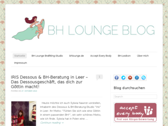 blog.bhlounge.de website preview