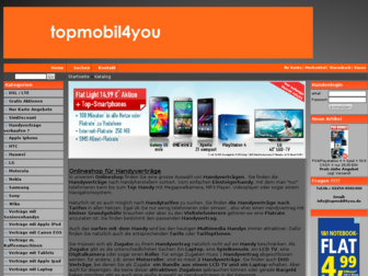 topmobil4you.de website preview