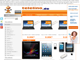 telelino.de website preview
